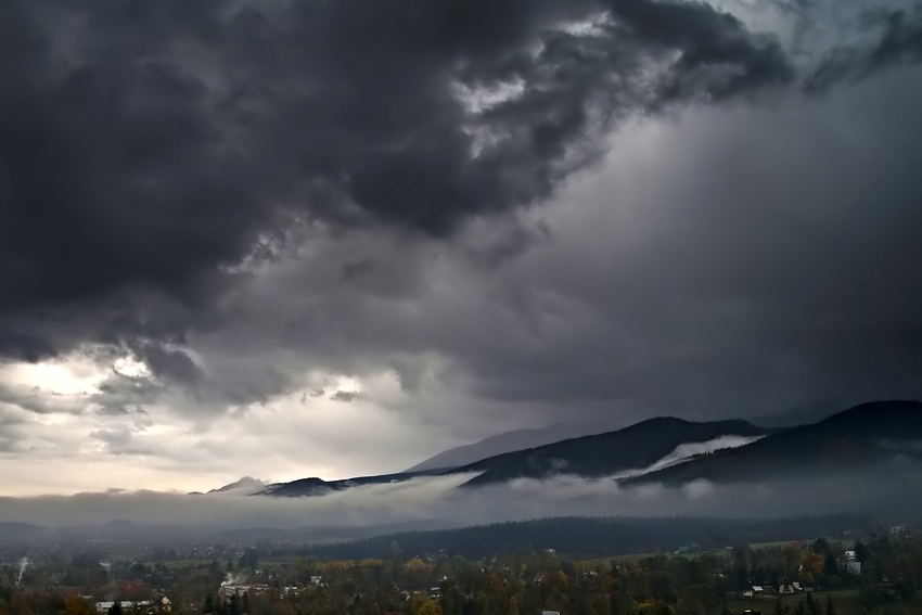 Tatry przed nadejściem zimy