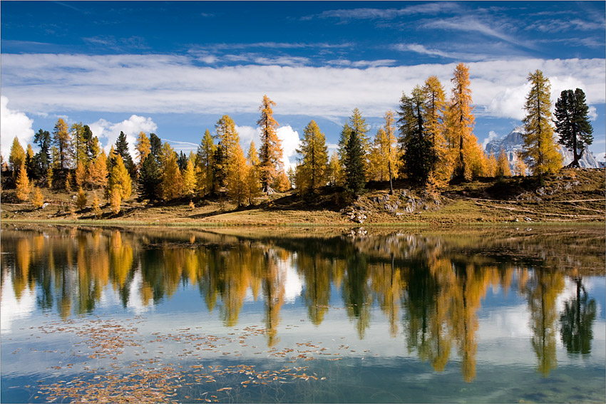 Jesień w Dolomitach .....