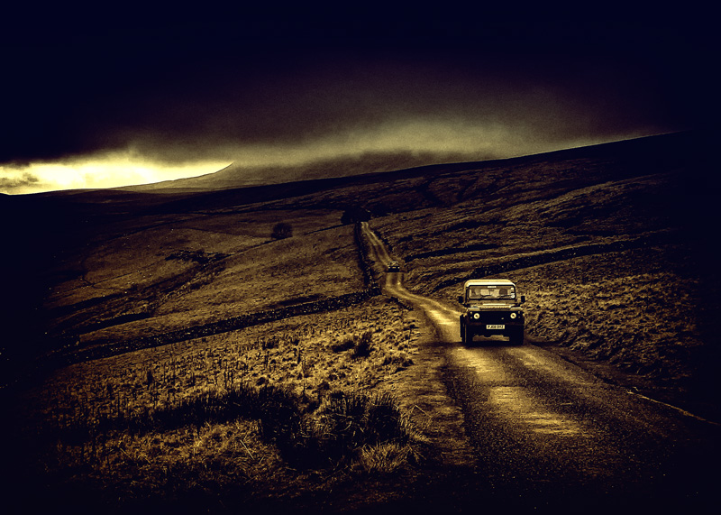 Światełko w tunelu - Pen-y-ghent Yorkshire Dales