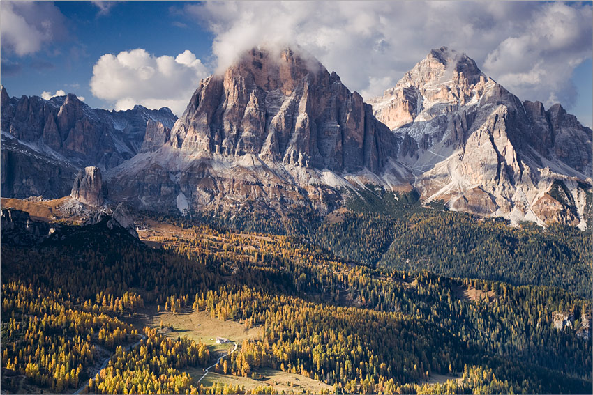 Jesień w Dolomitach .....