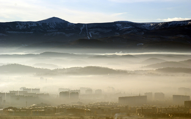 Jelenia Góra o brzasku