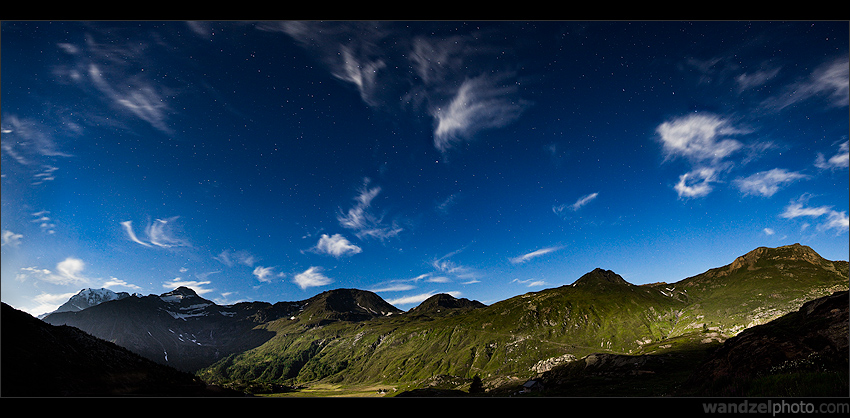 Nocna Panorama Alp