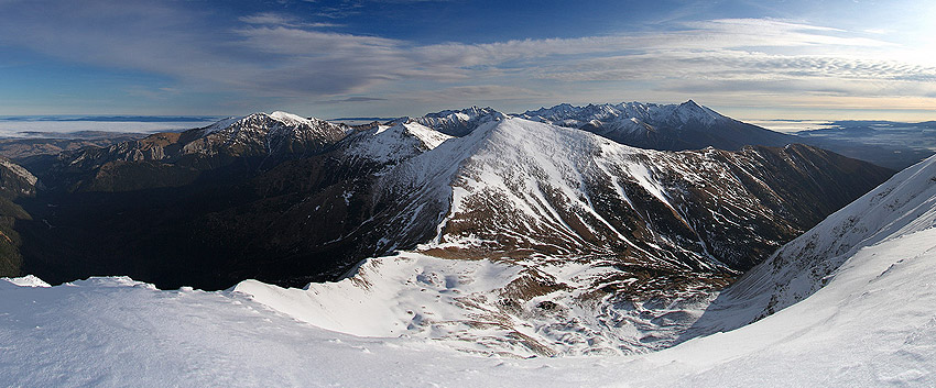 panorama tatr wysokich