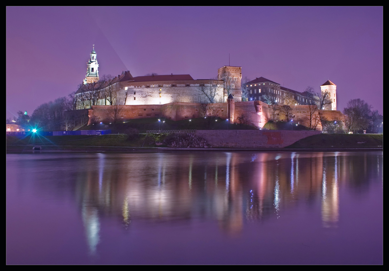 Fioletowy Wawel