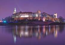 Fioletowy Wawel