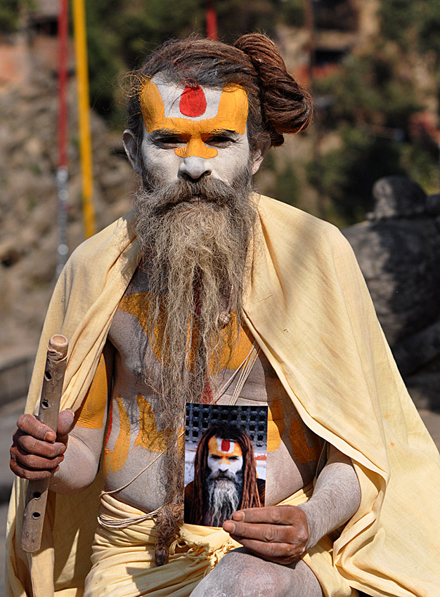 Sadhu z Pashupatinath