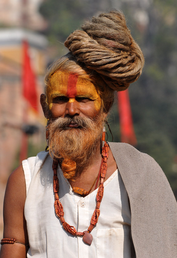 Sadhu z Pashupatinath