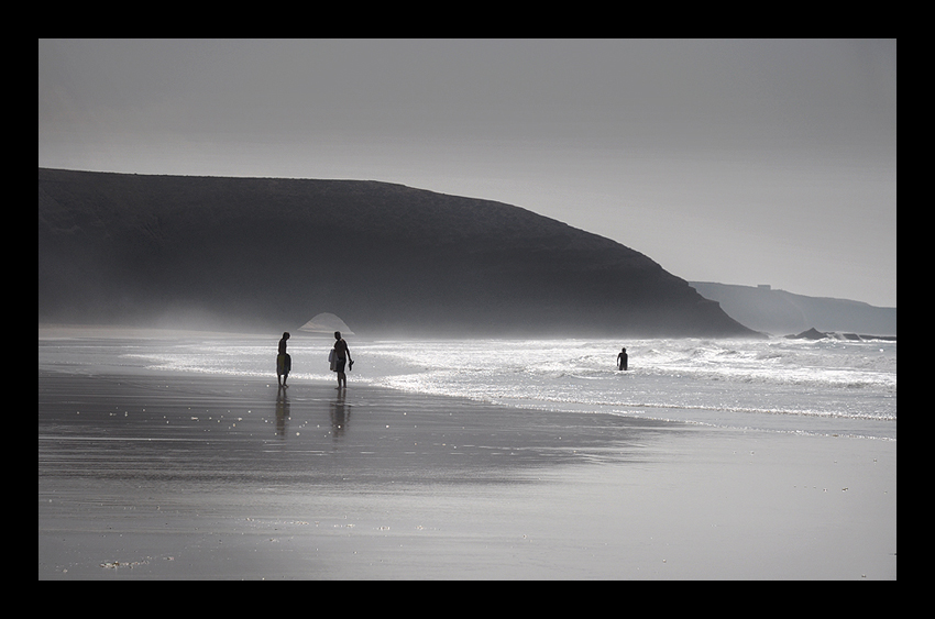 la playa