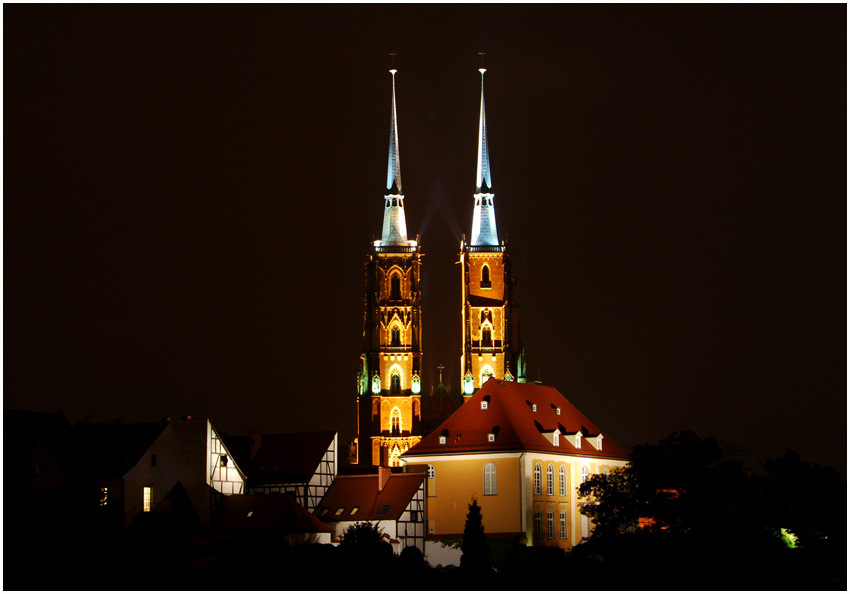 Ostrów Tumski Nocą II