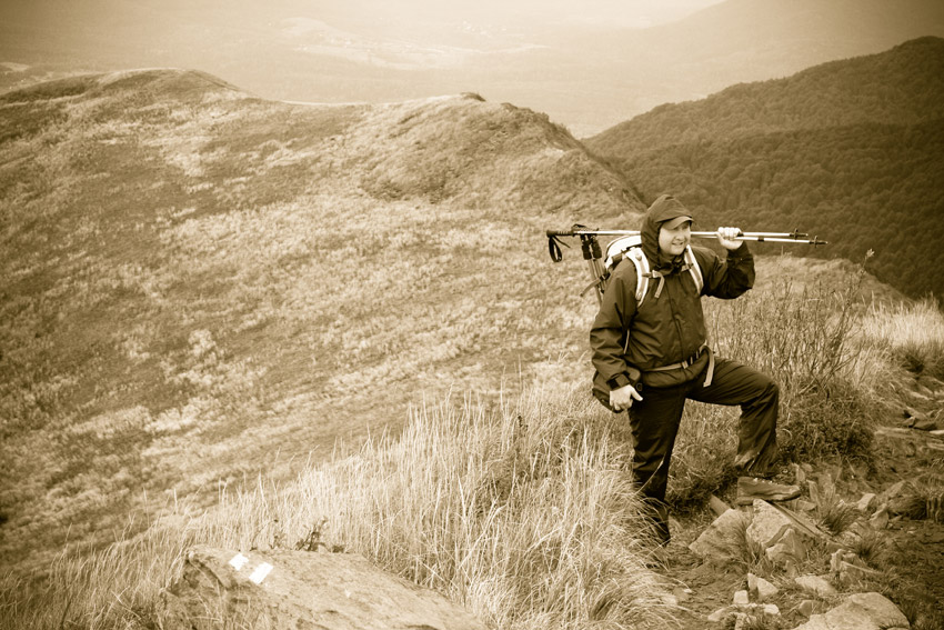 Bieszczady, na szlaku