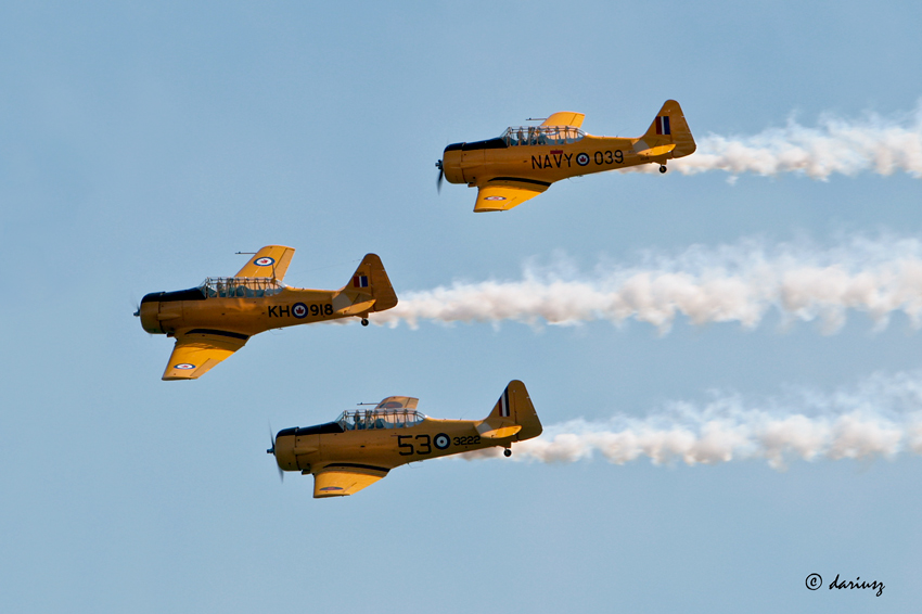 Harvardy na Toronto Airshow 2009