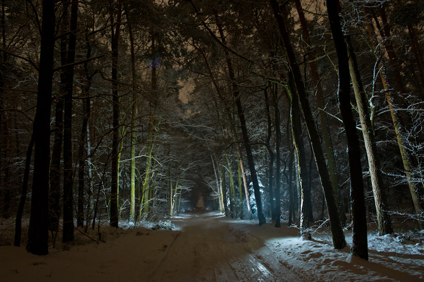 Gdzie się światło chowa nocą