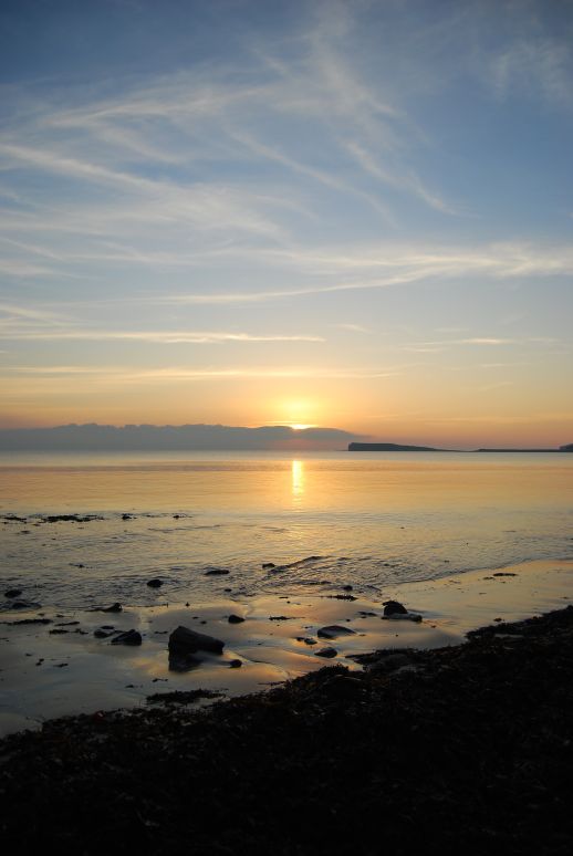 Zachód Słońca w Zatoce Galway-Irlandia foto nr 3