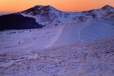 Bieszczady o zmierzchu