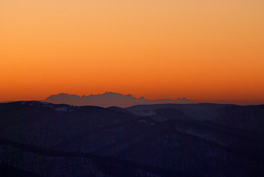 Tatry z Bieszczad