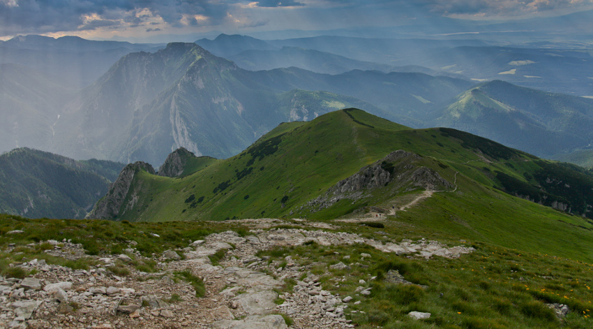 widok z Ciemniaka