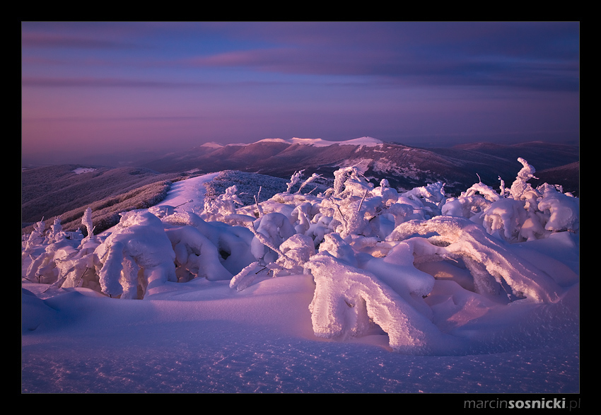 Zimowe Bieszczady