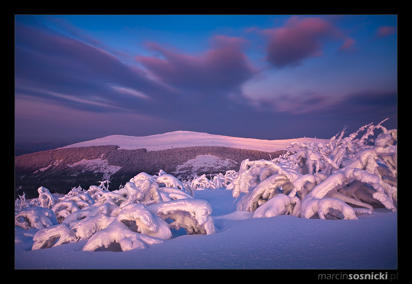 Zimowe Bieszczady