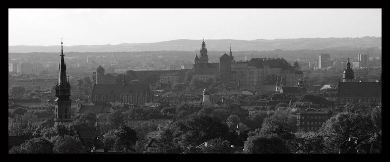 Kraków Widok z Kopca Kraka