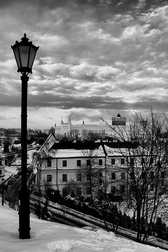 Lublin - Zamek Lubelski oraz kościół św. Wojciecha