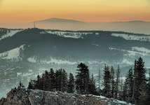 Zakopane - na żółto - różowo