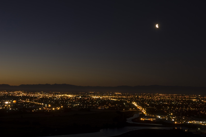 Moje miasto nocą