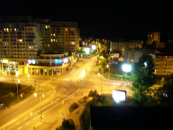 miasto nocą