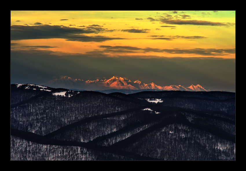 Tatry z Wetlińskiej