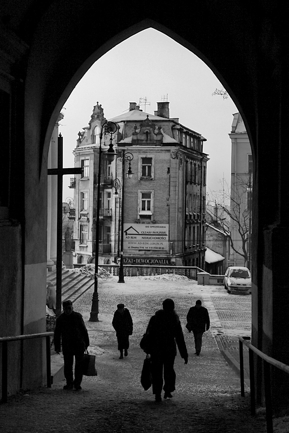 Lublin - widok z Bramy Trynitarskiej