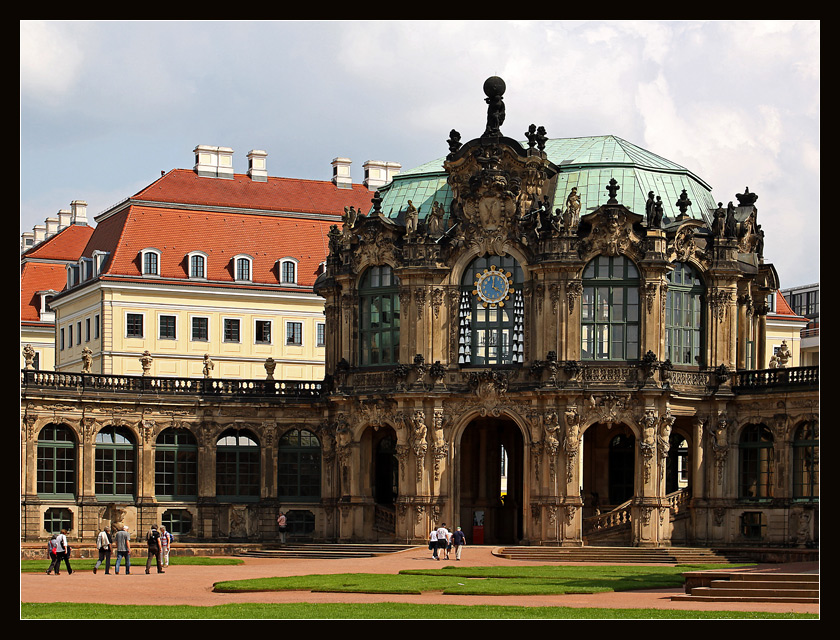 Zwinger w Dreźnie.