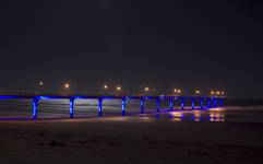 Beach at night