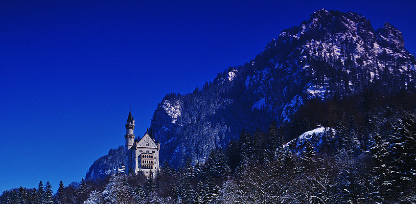 Zamek Neuschwanstein w Füssen