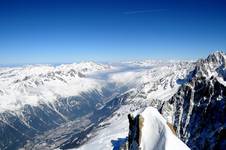 Chamonix z Aiguille du Midi