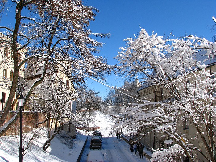 Lublin zimą