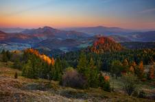 Pieniny o świcie