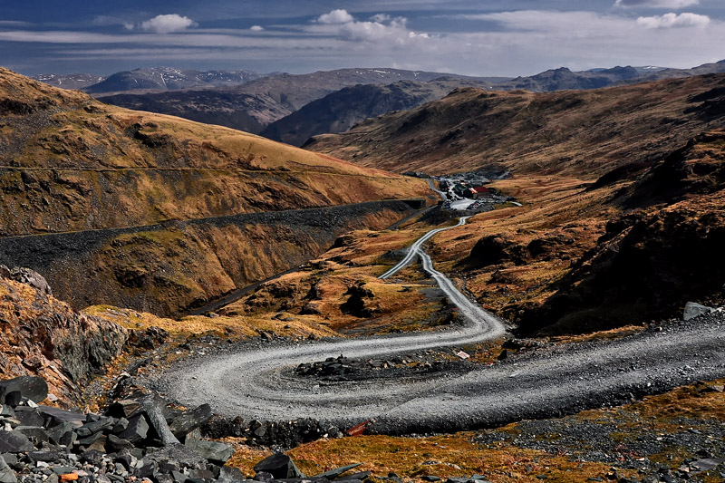 Kopalnia Łupka - Honister Pass UK