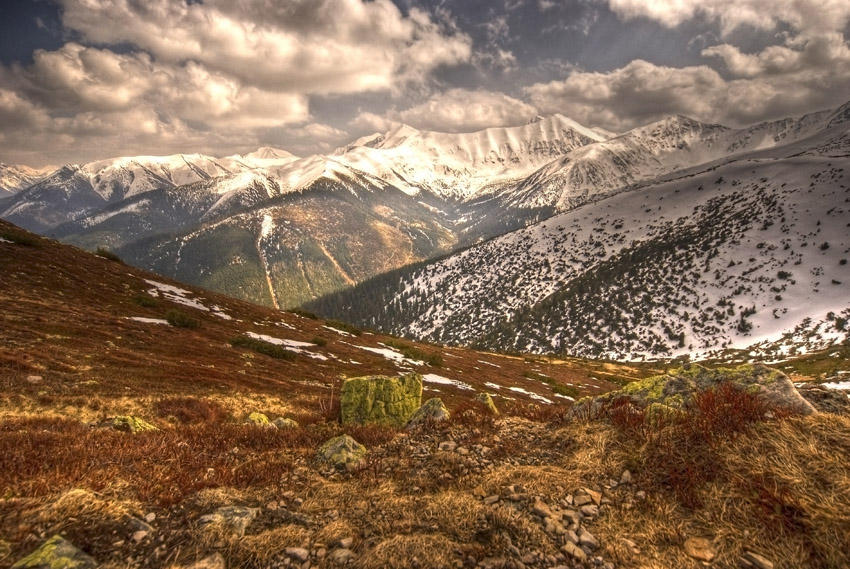 Widok z góry Grześ (Tatry 2010)