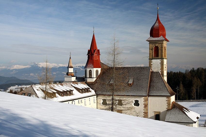 Klasztor Pietra Alba (Weisenstein) - Górna Adyga (Tyrol Południowy)