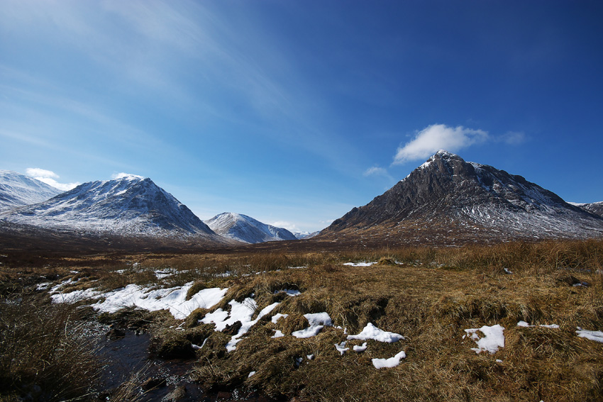 Highland dolina Glencoe