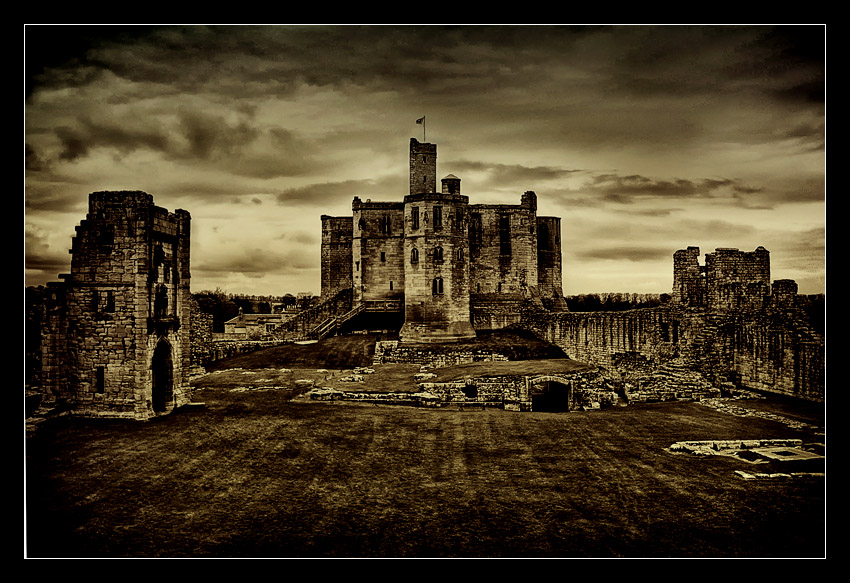 Warkworth Castle - Northumberland UK