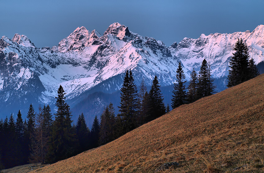 tatry o poranku