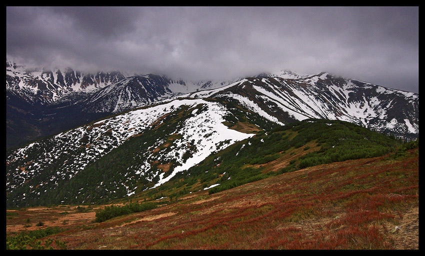 Tatry Zachodnie spod Grzesia