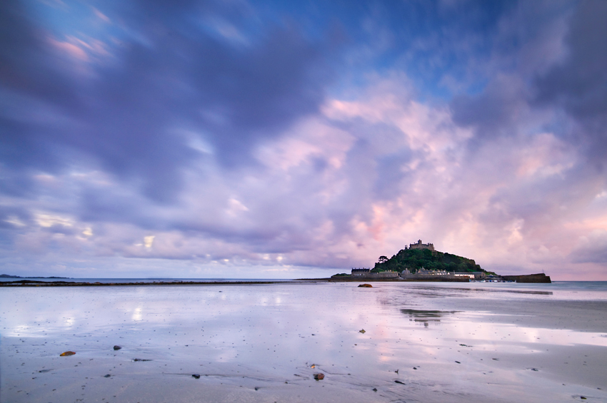 St. Michaels Mount at Sunset