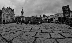 Rynek w Cieszynie.