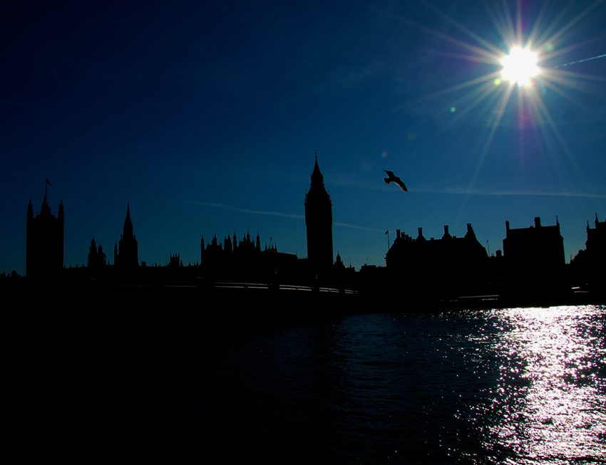 Big Ben w samo południe