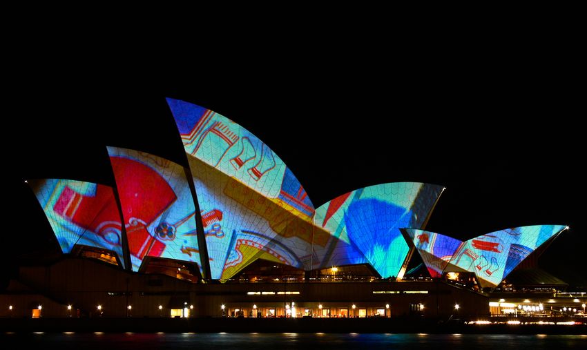 Sydney Opera House - Vivid 2010