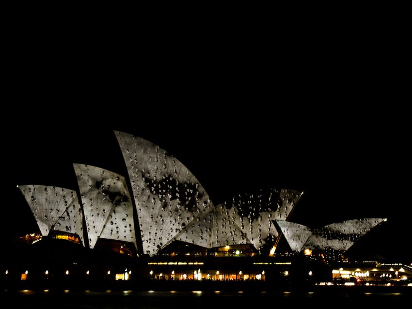 Sydney Opera House - Vivid 2010