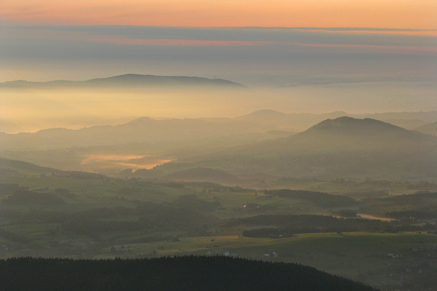 Widok z Mogielicy