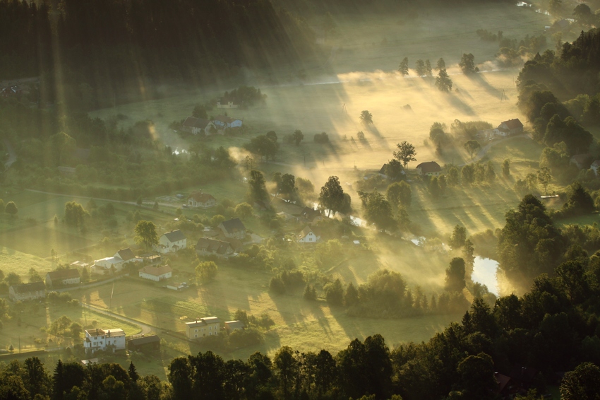 Poranek nad Bobrem...