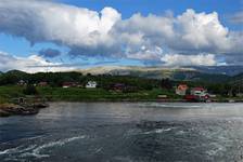 Nad fiordem Saltstraumen